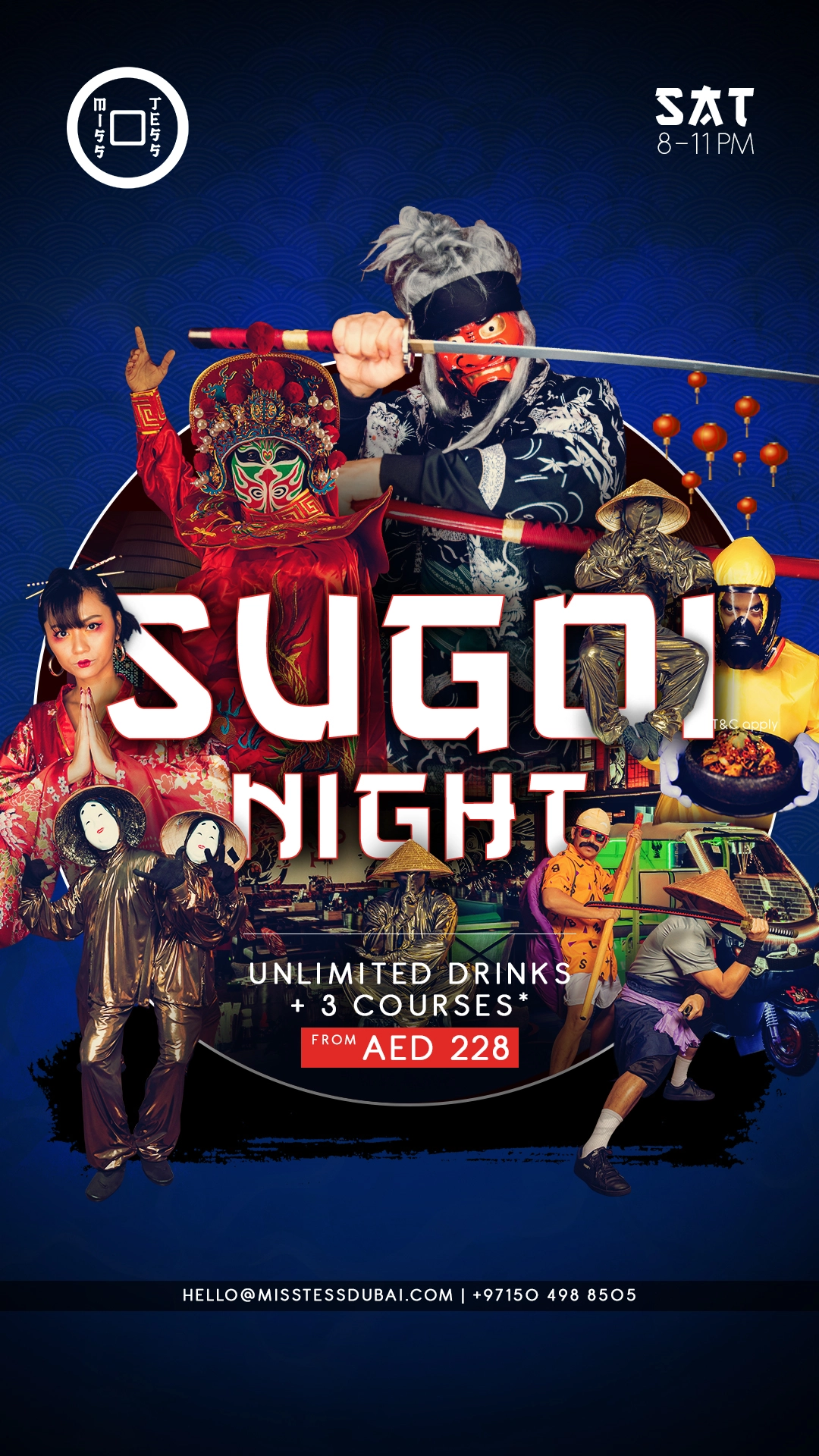 flyer sugoi night miss tess dubai